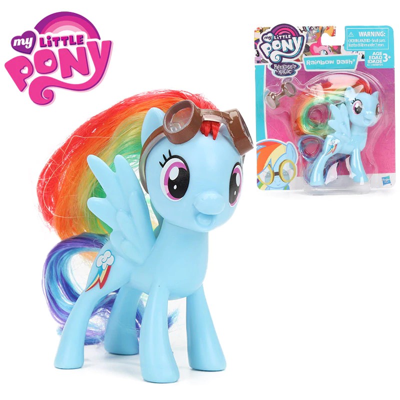 Import My Little Pony Toys Friendship is Magic Rarity Applejack Fluttershy Cheerilee PVC Action