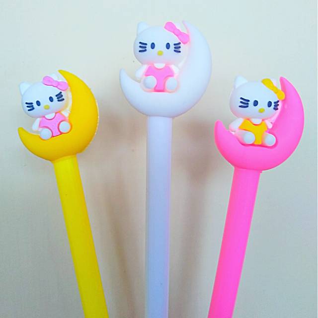 

Pulpen hello kitty moon Lucu