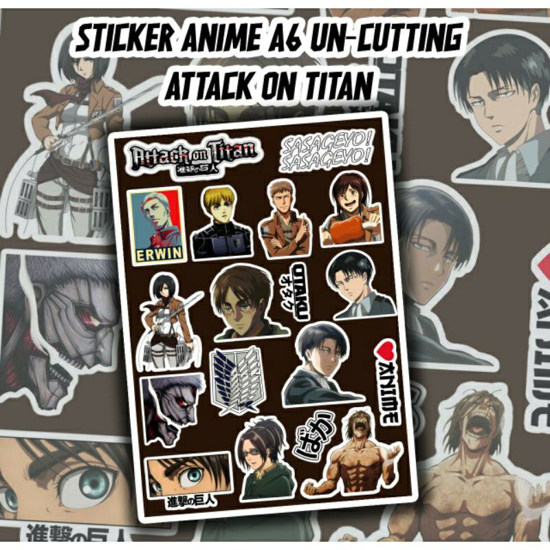 STICKER ANIME // STIKER ANIME UNCUTTING // STICKER TOKYO REVENGERS NARUTO HAIKYUU ATTACK ON TITAN KIMETSU NO YAIBA JUJUTSU KAISEN HXH ONE PIECE-AOT