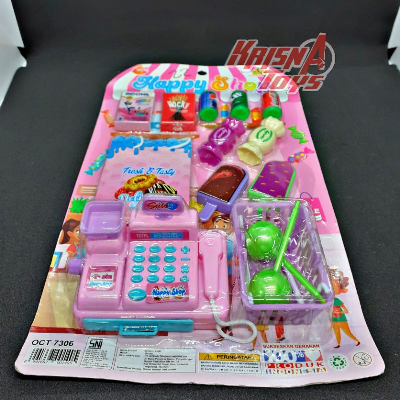 MAINAM ANAK HAPPY SHOP/KITCHEN SET/KASIR ES KRIM SET