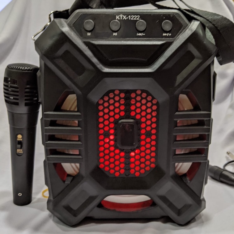 Speaker Bluetooth Karaoke  6,5 inch KIMISO 338 XTM 881 8118 ST5001 SK15 S288 MKC668 KDS1886 SQRS003-6
