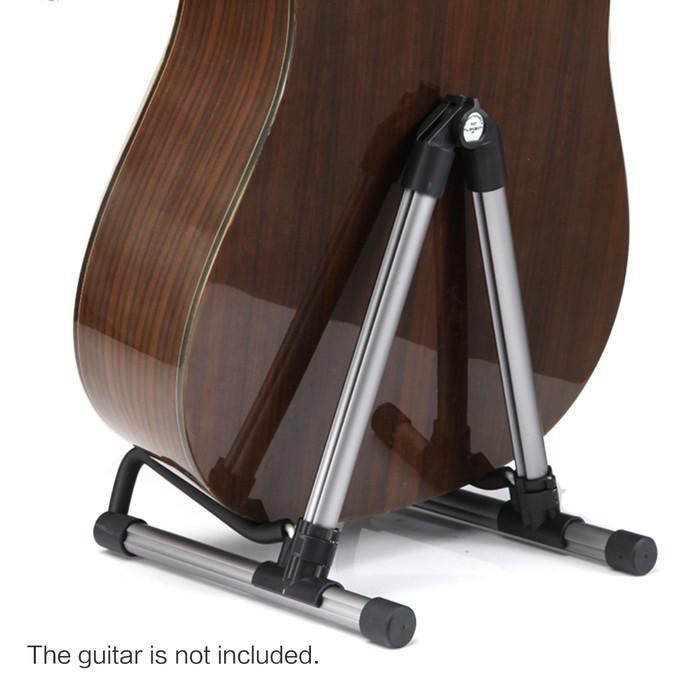 

PROMO - Ammoon Tripod Stand Gitar Foldable Aluminium Alloy - U13 - Silver