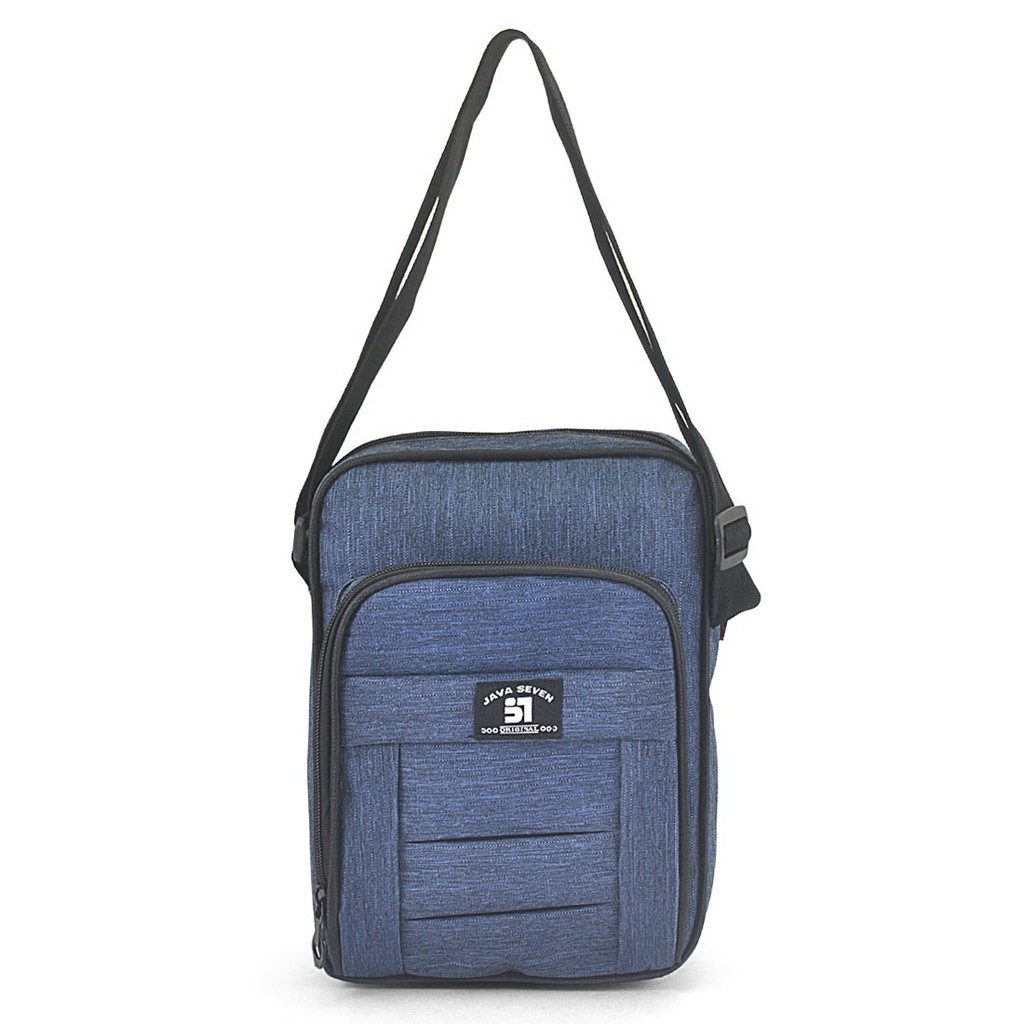Java Seven - PIJ 003 Tas Selempang Pria BIRU murah original cibaduyut keren