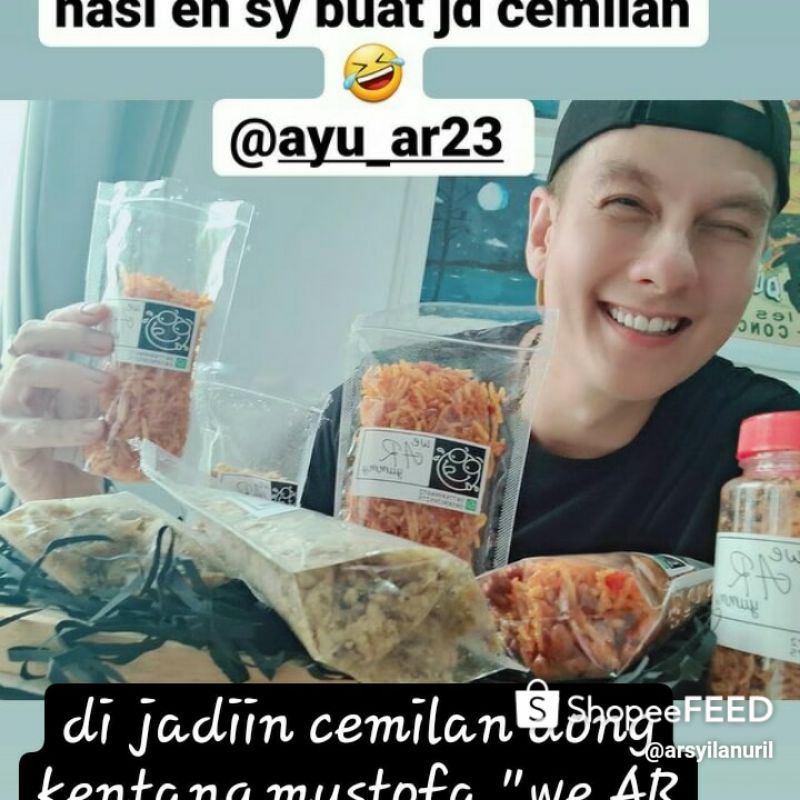 

Kentang mustofa garing pedas manis enak
