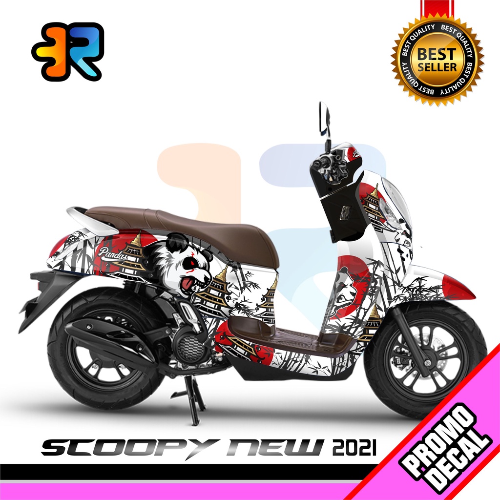 Decal Scoopy New 2021 Full Body Panda