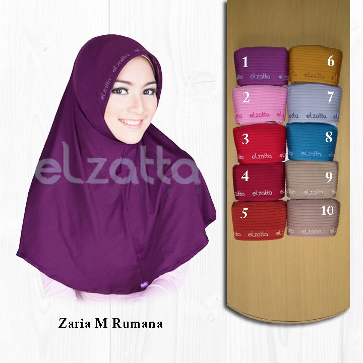 Kerudung Jilbab Instan Bergo Zaria M Rumana Elzatta