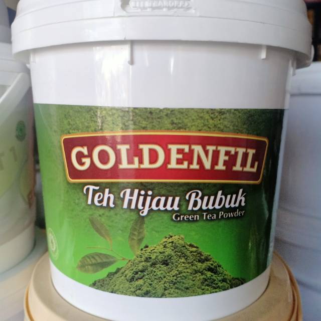 Teh Hijau Bubuk Goldenfil 10g