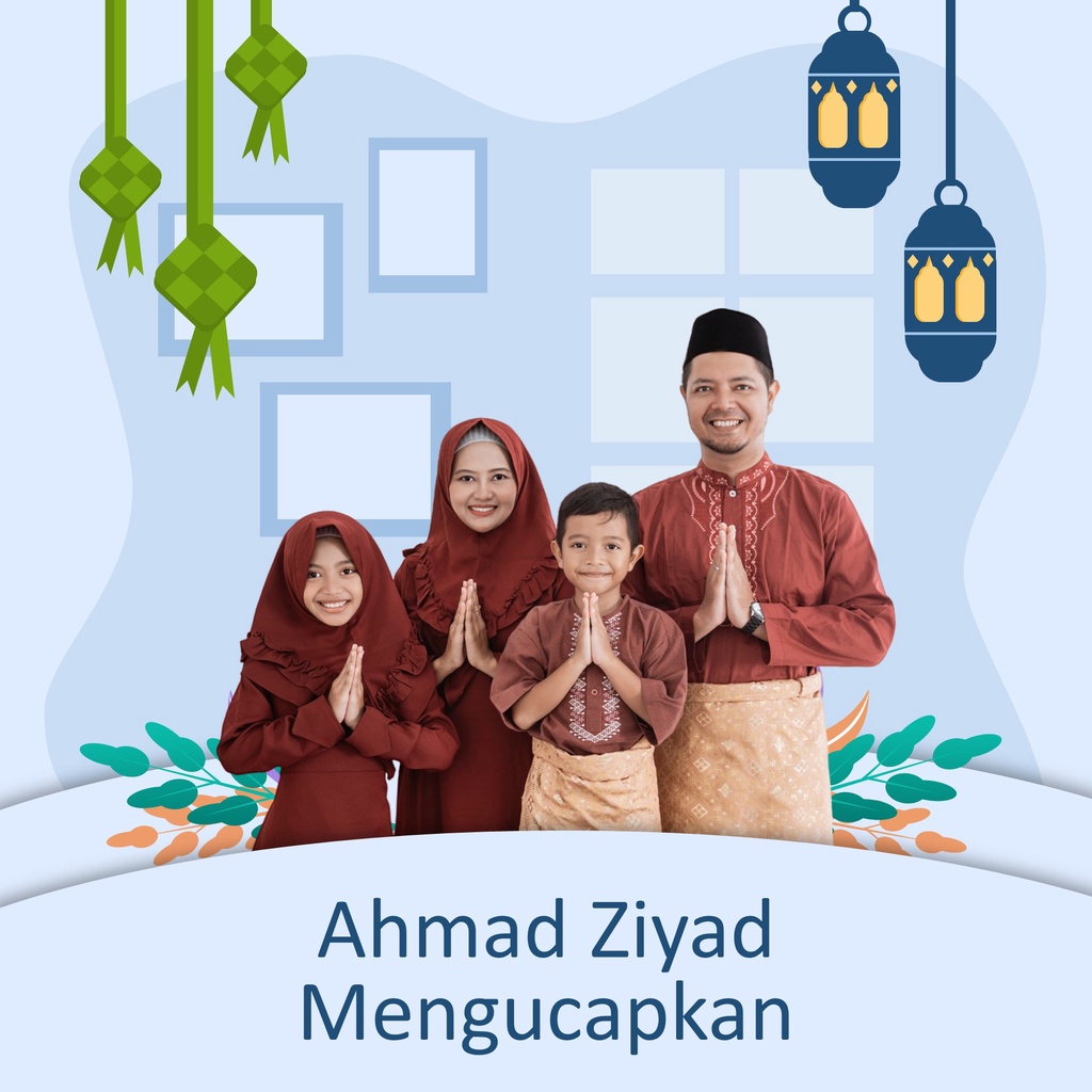 Video Ucapan Puasa dan Lebaran Idul Fitri 2022 1443H Tipe LQ-7