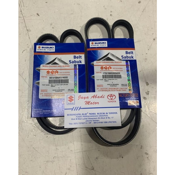 Fan Belt Aerio / Baleno Next-G Original Sgp