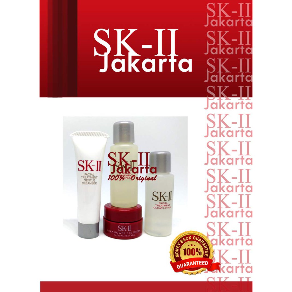 SK-II, SKII, SK2, SK II Paket mini pemula + RNA eye cream