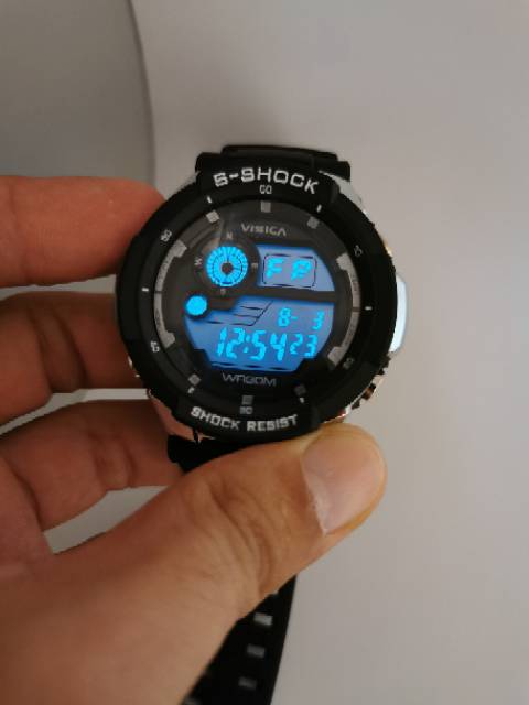 Jam tangan digital Sporty water Resist Visica 6223