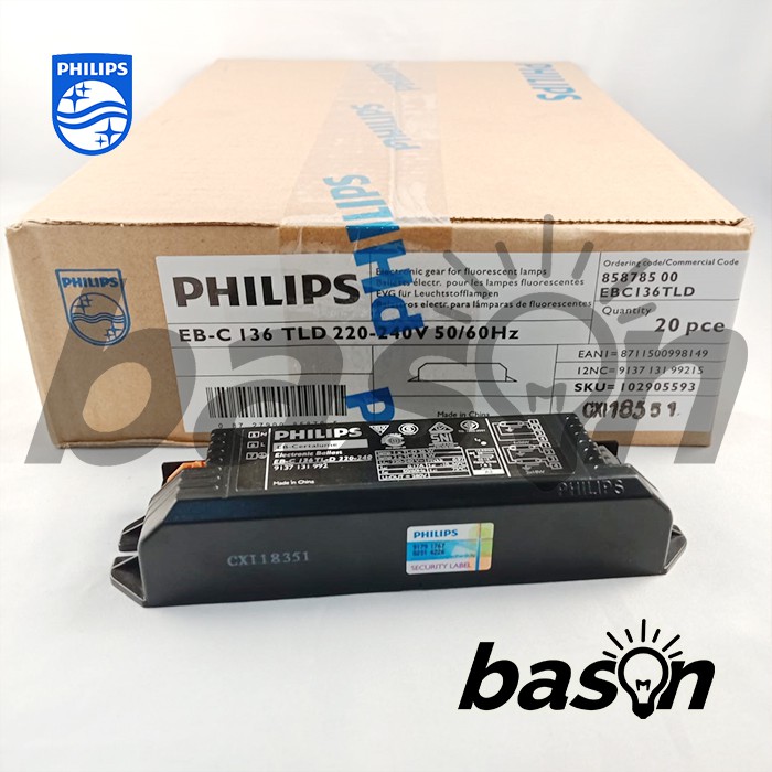 PHILIPS EBC 136 TL-D 220-240V - Ballast Elektronik