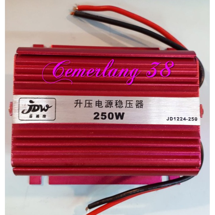 Step Up 250W DC 12V to 24V Car Power Supply Transformer Converter DC 12V - DC 24V 250 W