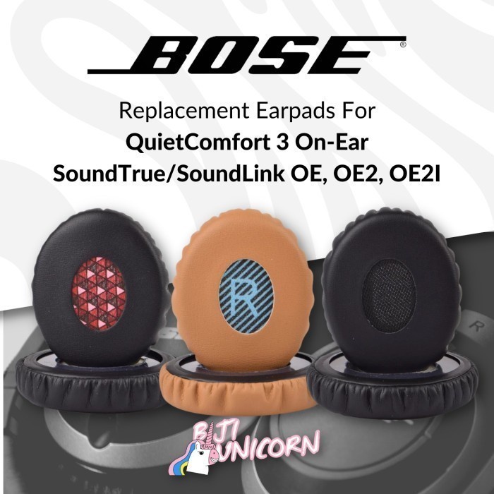 Earpad Bose OE OE2 OE2I QC3 On Ear SoundTrue Earcup Cushion Pads