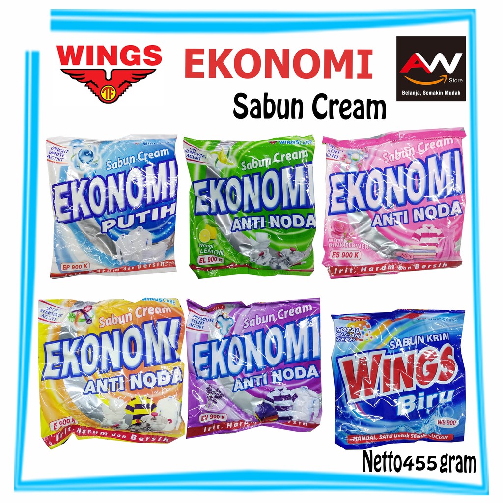 Sabun Cream Ekonomi - Jual Sabun Cream Ekonomi Anti Noda E900 K 455gr Colek Lavender Putih