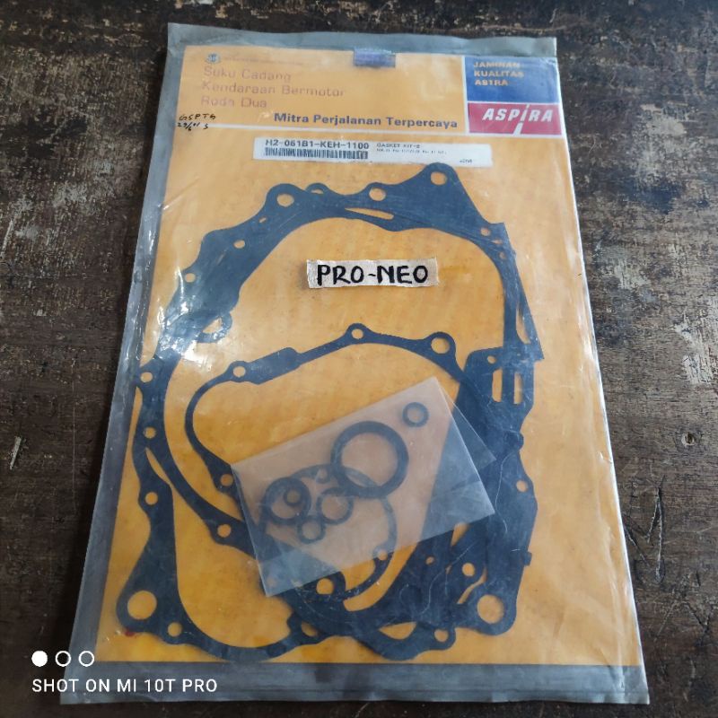 Gasket Kit B Honda GL Pro Neotech Tiger Old Original Honda Aspira