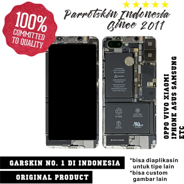 Garskin Skin Xiaomi Redmi 1s 2 3 4a 5 5a 6 case Iphone x mainboard