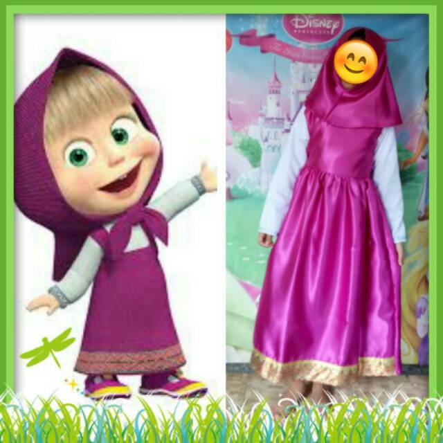 Marsha Gamis Baju Kostum Film Marsha Size Anak Dan Dewasa