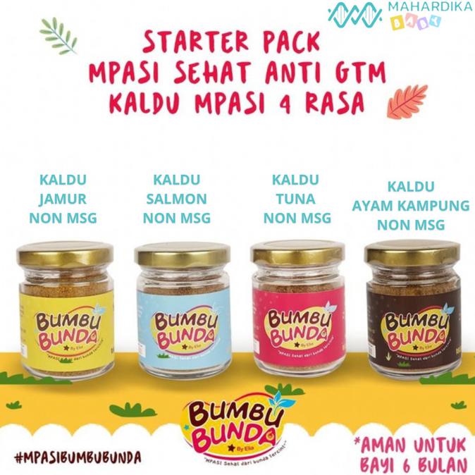 

#@#@#@#@] Kaldu Non MSG Untuk MPASI Penyedap Rasa MPASI Non MSG Bumbu Bunda Elia