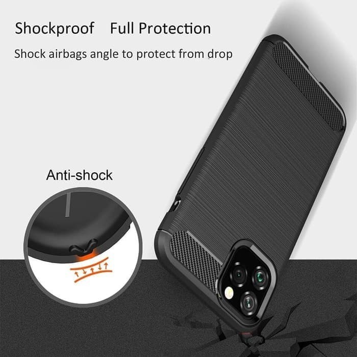 Case For Ip 12 12 PRO 12 MINI 12 PRO MAX Silicon Carbon Slim Fit Soft Case Premi