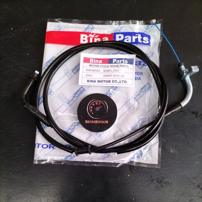 Kabel gas Honda bagian atas bawah Genio beat esp street 2020-2021 binapart