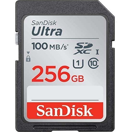 Sandisk SD CARD 256GB 120mb/s - SDCARD SDXC 256GB 100 mbps