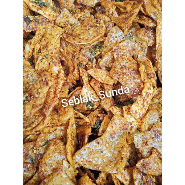 

kerupuk elod pedas daun jeruk isi 500 gram
