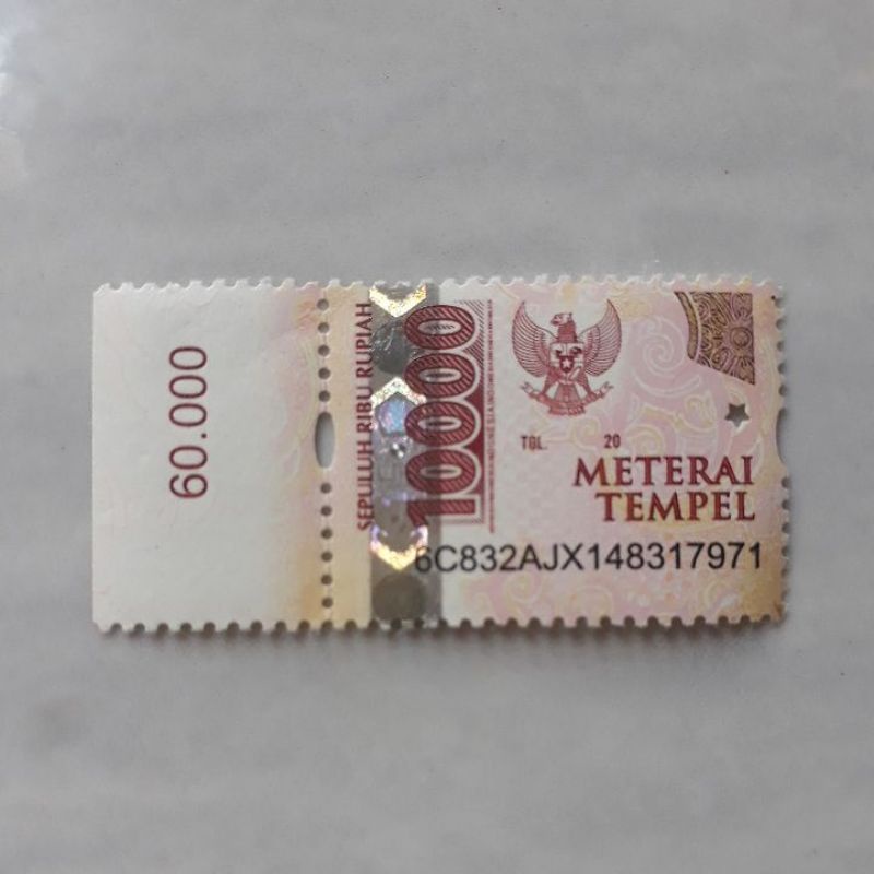 

MATERAI TEMPEL 10RIBU