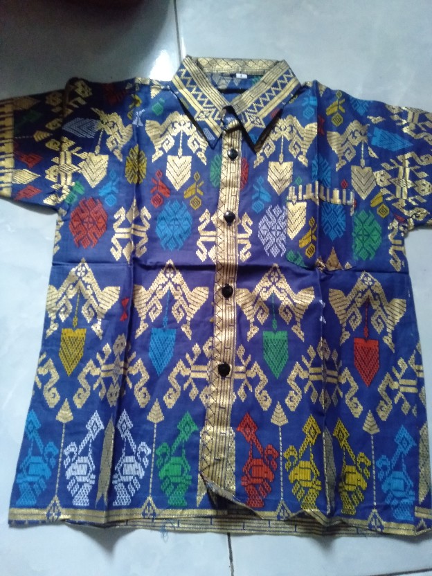Hem Kemeja Batik Anak Cowok Santika Prodo