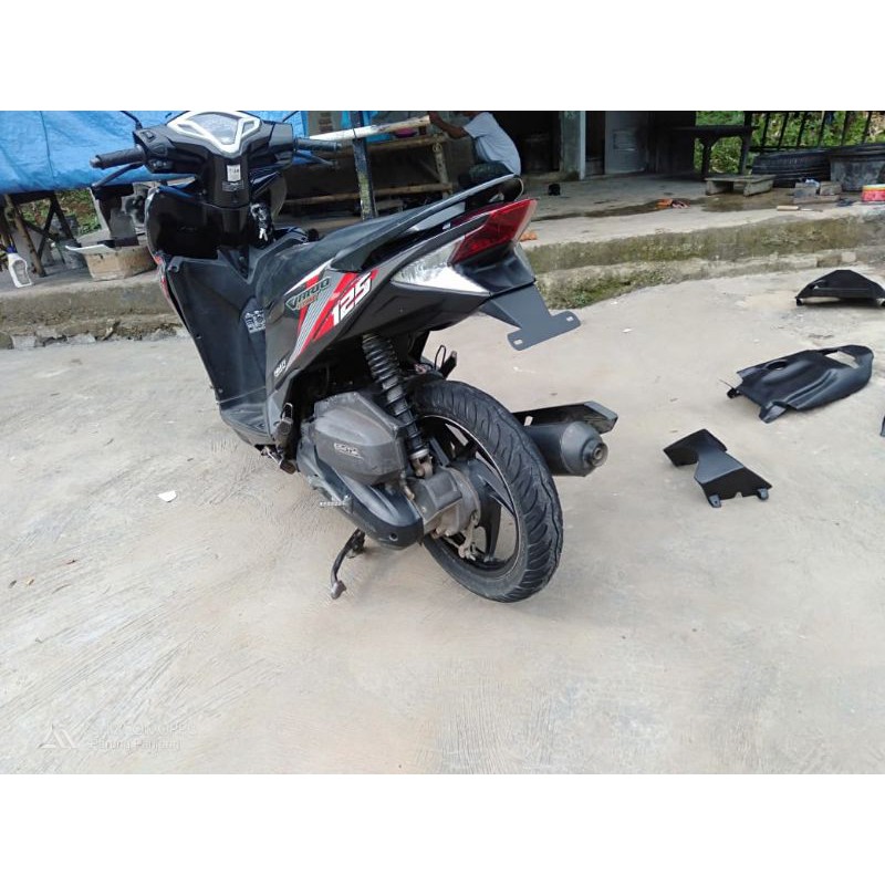 Undertail vario 125 old /bohlam aksesoris custom bagus