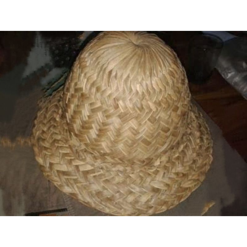 Topi Petani Anyaman Daun Kelapa