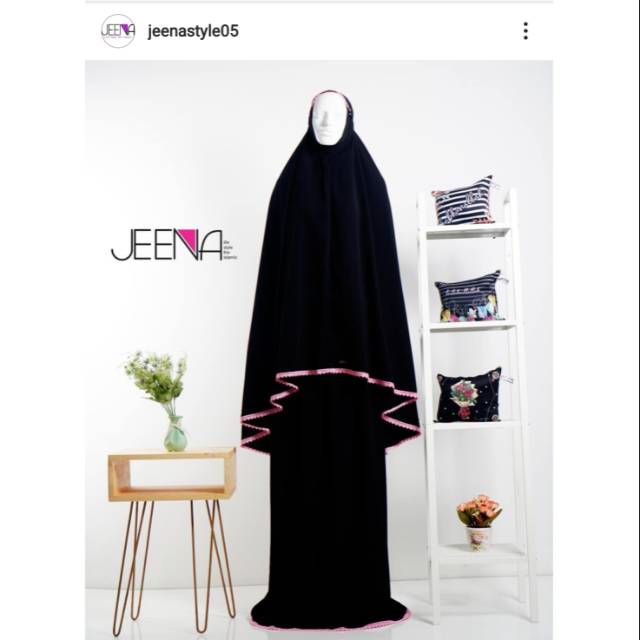 Mukena jeena sale 50%