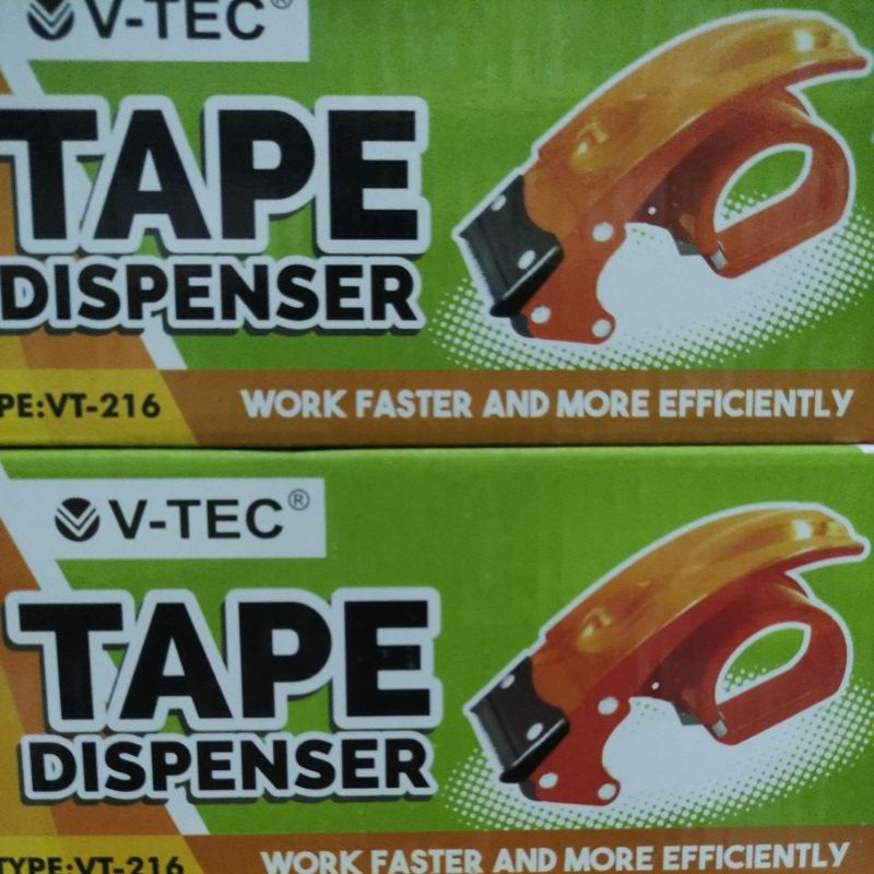 

Tape Dispenser Lakban Isolasi / Tape Cutter / Pemotong Lakban V-TEC VT-216