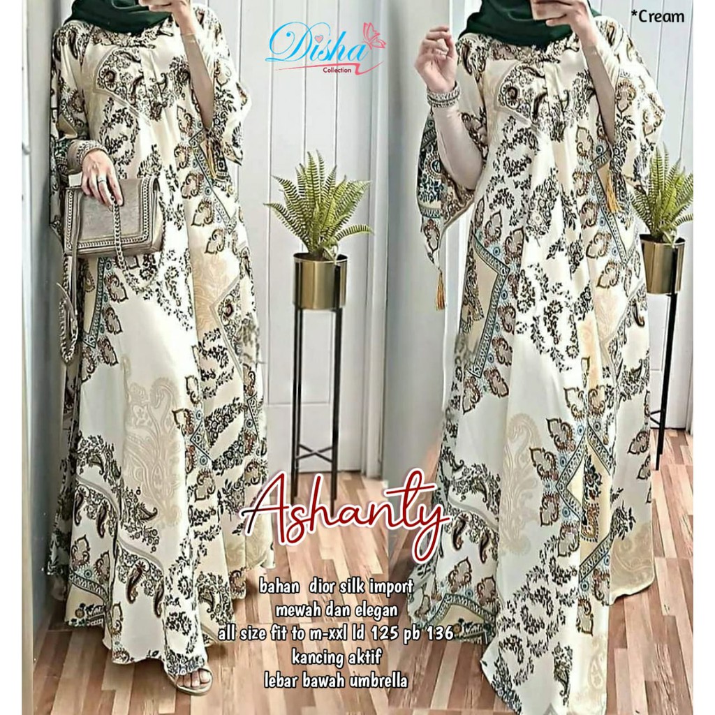 ASHANTY DRESS KAFTAN MOTIF ORI DISHA