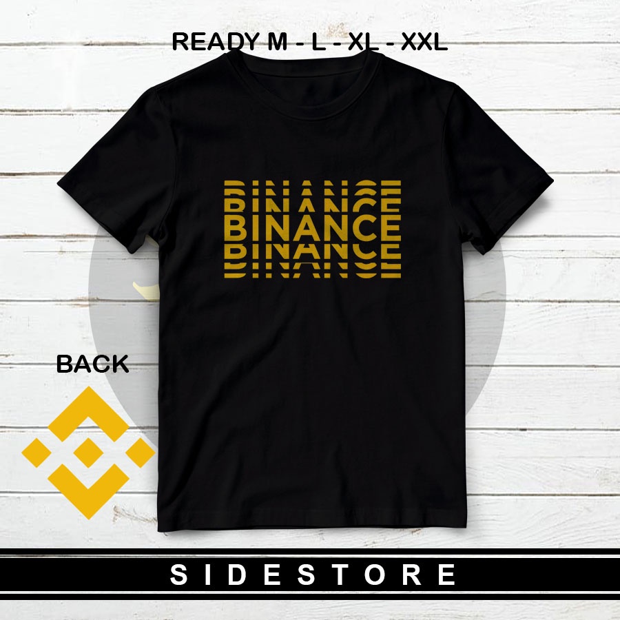 KAOS BINANCE - LOGO BINANCE