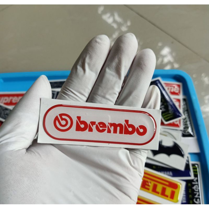 

Stiker timbul lentur Brembo