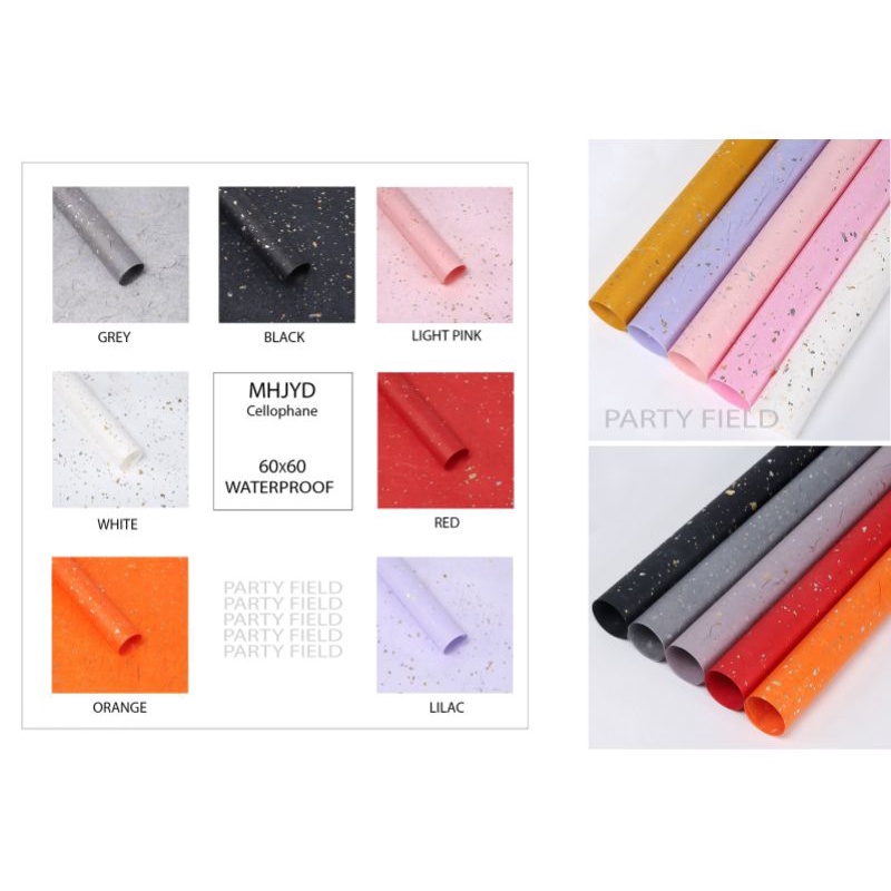 

[1PAK/20PCS] MHJYD kertas bunga / flower wrapping paper