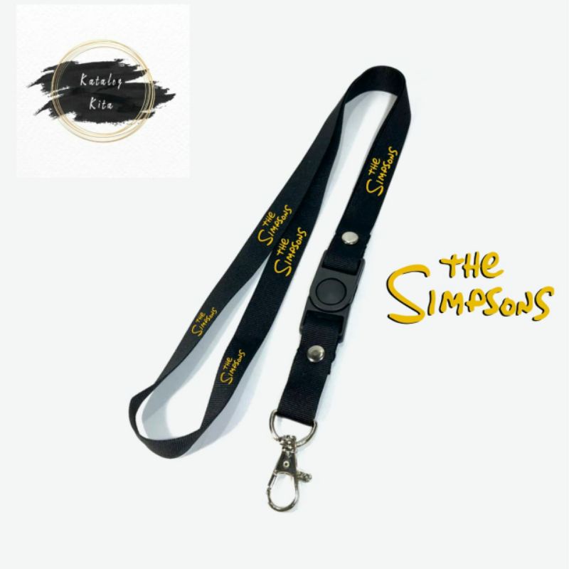 

Lanyard hitam murah THE SIMPSONS tali lanyard KARTUN gantungan kunci name tag id card kartu nama / lanyard podss vapee THE SIMPSONS gantungan / bisa cod lanyard best seller