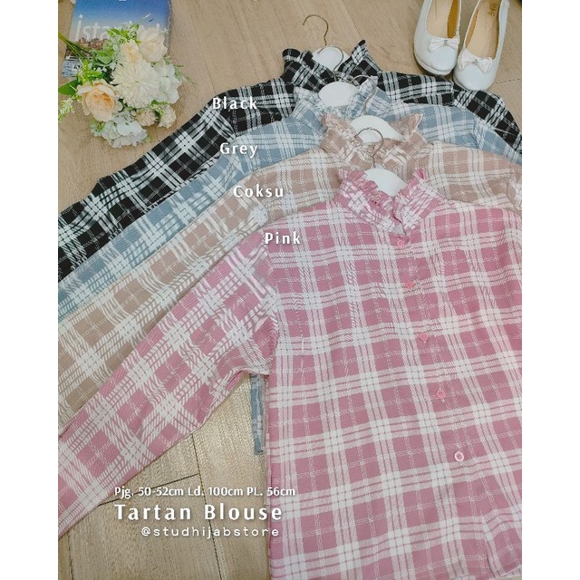 Tartan Blouse by Studhijabstore