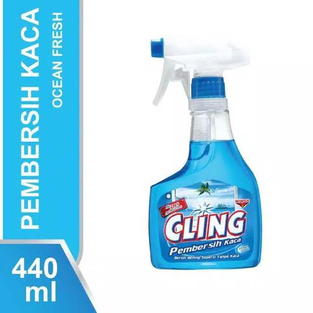 CLING PEMBERSIH KACA BOTOL 440ML Shopee Indonesia