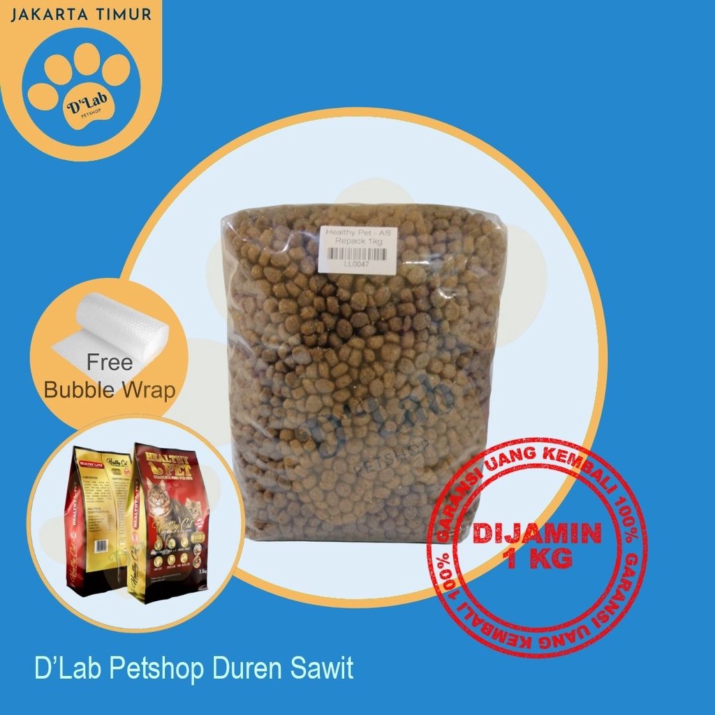 Healthy Pet All Stage 1kg REPACK Healty Pet HealthyPet 1 kg