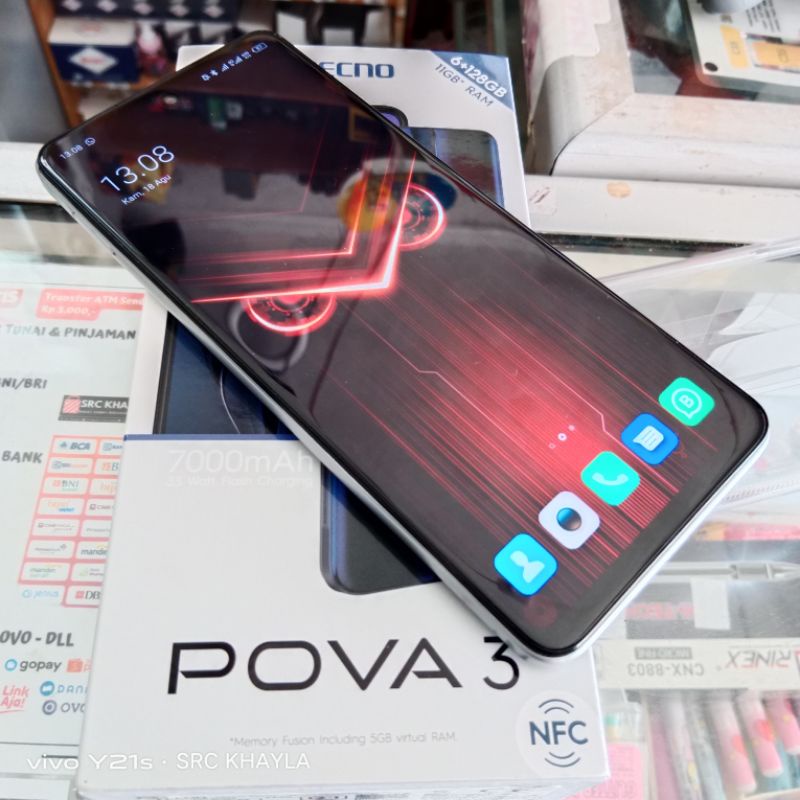 Tecno Pova 3 6/128 Second Like New