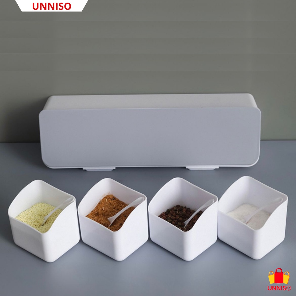 UNNISO - Rak Tempel Tempat Bumbu Dapur RTB1