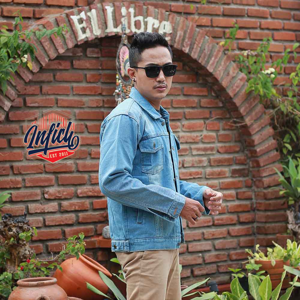 Jaket Jeans Pria / Jaket Denim Pria - Original Inficlo