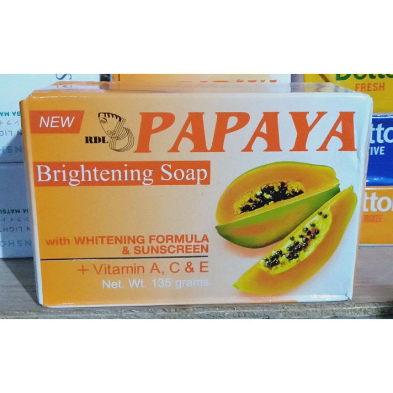 SABUN PEPAYA RDL PAPAYA ASLI