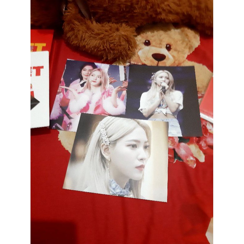 

Postcard Redroom Yeri set Red Velvet Photocard
