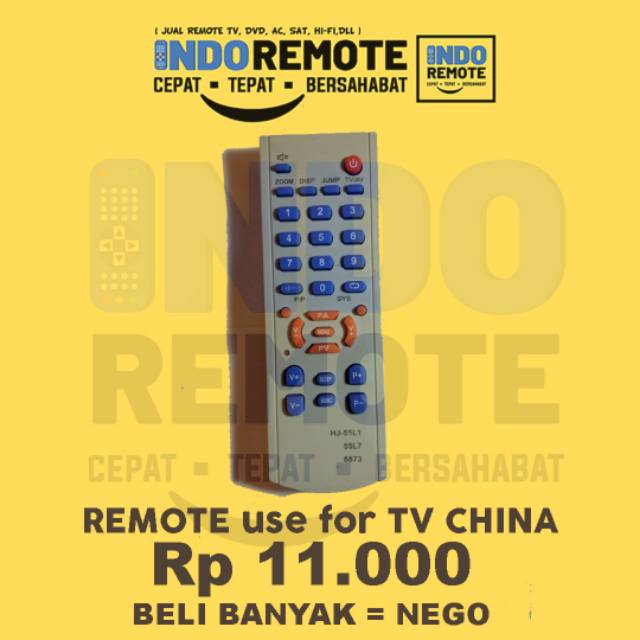 Remote TV China