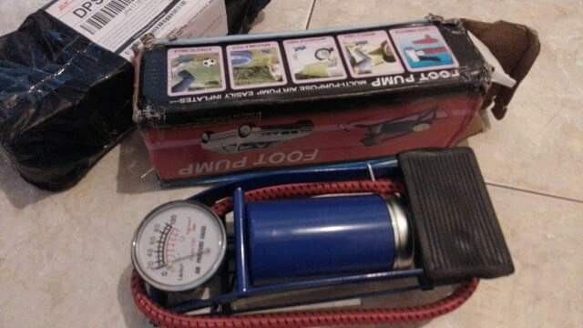 Pompa Mobil Pompa Motor Pompa Sepeda Pompa Injak Darurat Foot Pump Pompa Mini Pompa Murah