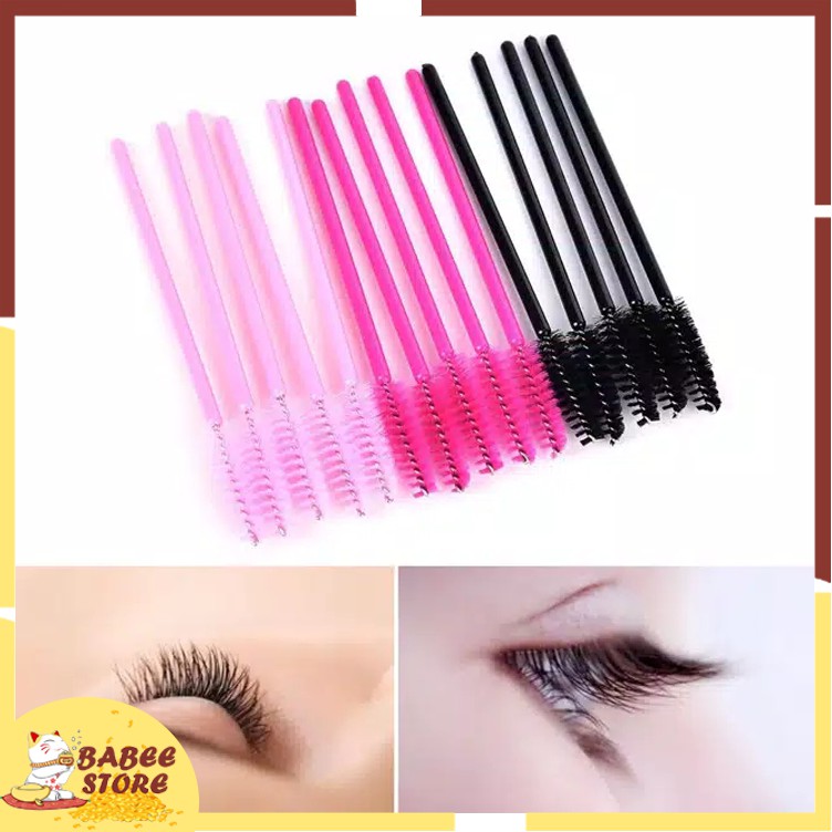 DISPOSABLE MASCARA WAND / BRUSH BULU MATA SATUAN MAKEUP ARTIST