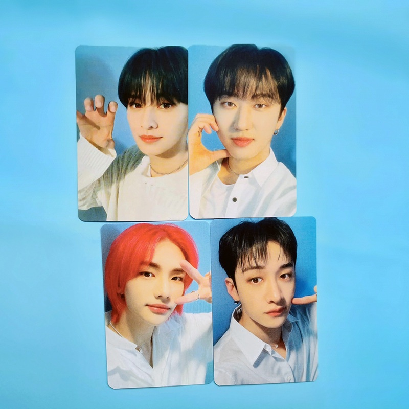 8pcs / Set Kartu Pos Desain Kpop Stray Kids Nacific Ukuran Kecil